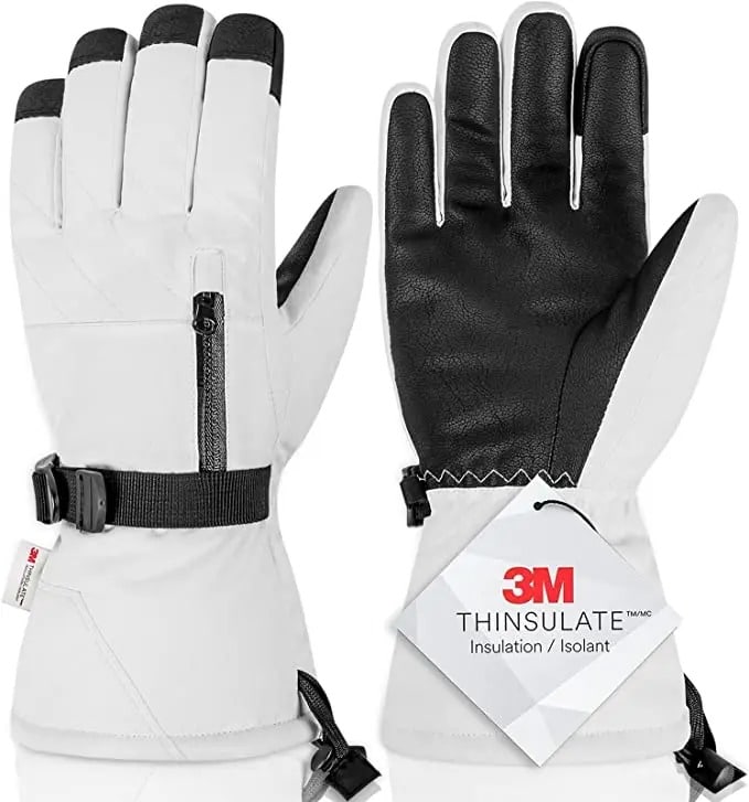 Gants de ski thermiques neufs COPOZZ 3M Thinsulate taille M résistants