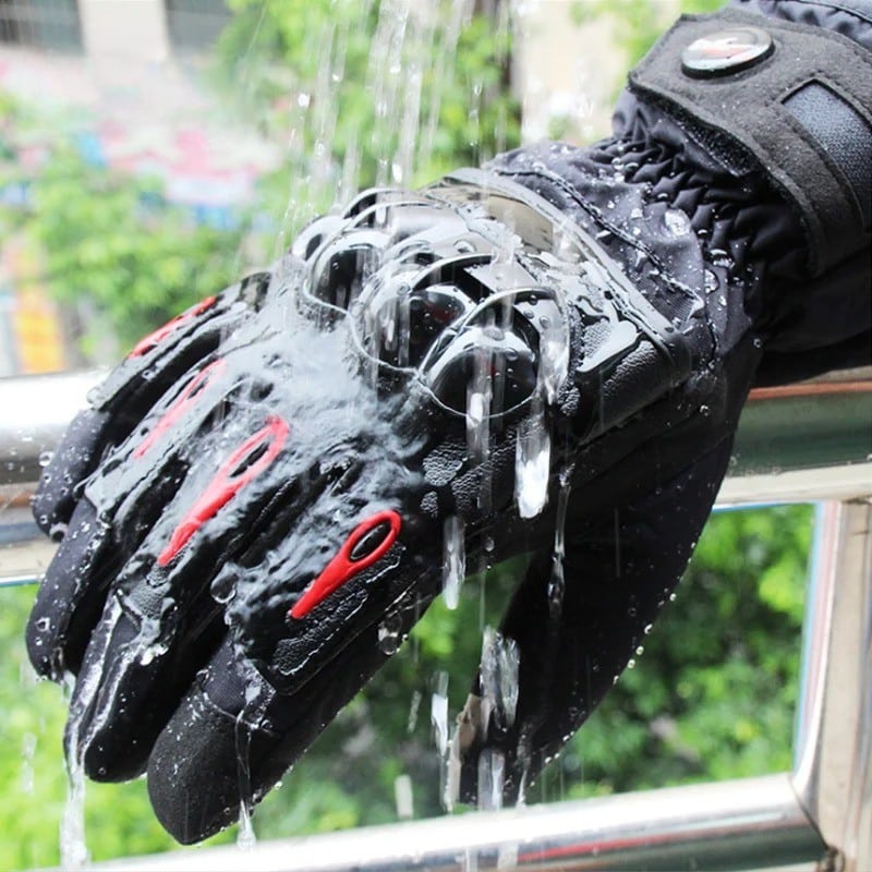 Gant moto protection tactile