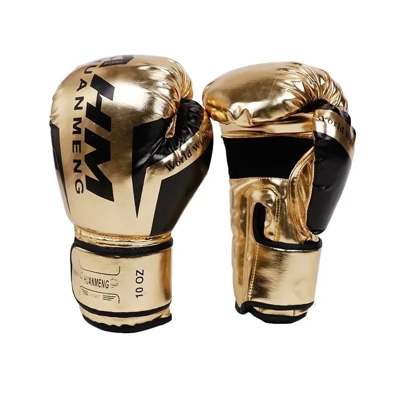 Gants de boxe sparring cuir Metal Boxe